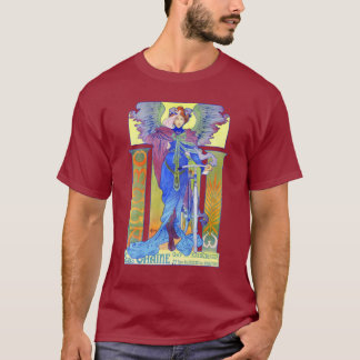 Camisa T: Bicicleta Vintage Ad- Henri Thiriet