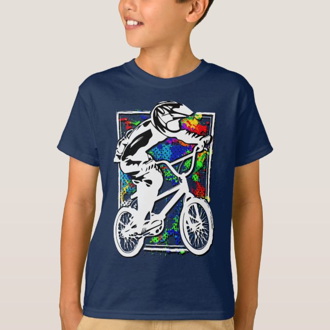 Camisa T Bmx - Bicicleta Bmx - Camisa Bmx (Frente)