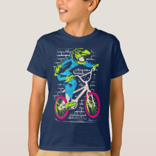 Camisa T Bmx - Bmx Bike - Grafite De Camisa Bmx