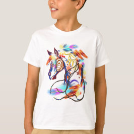 Camisa T Cavalo Brilhante