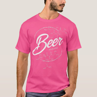 Camisa T-Cerveja Engraçada Por Analista De Cerveja