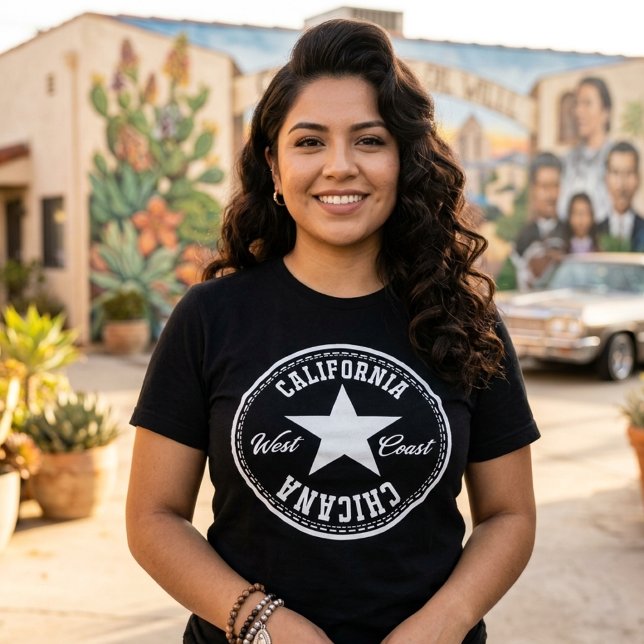 Camisa T-Chicana da Califórnia (California Chicana T-Shirt)