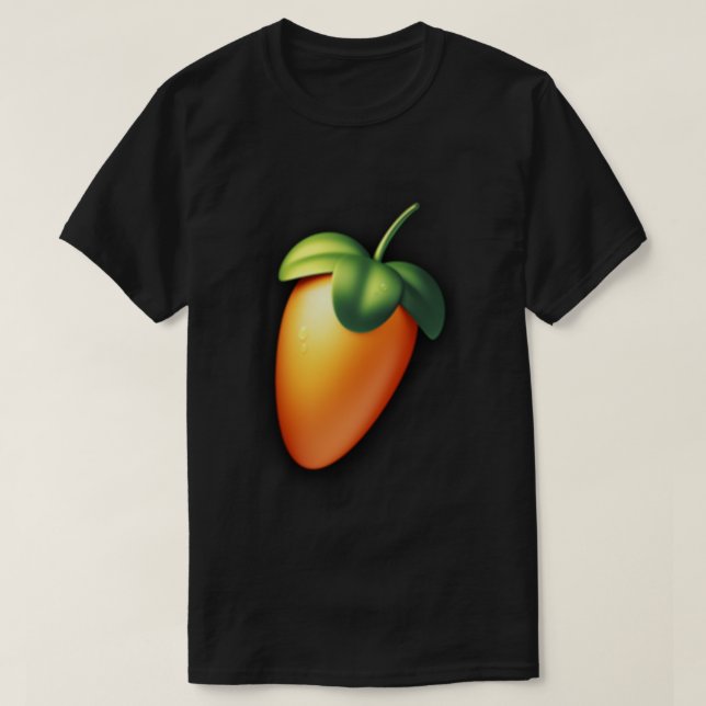 Camisa T Clássica do Logotipo do FL Studio (Frente do Design)