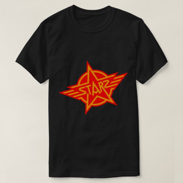 Camisa T clássica do logotipo Starz (Frente do Design)
