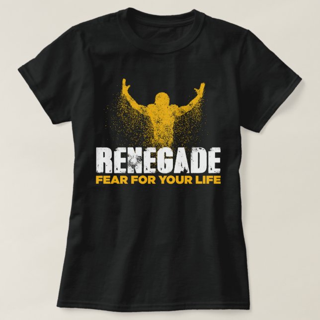 Camisa T Clássica RENEGADE (Frente do Design)