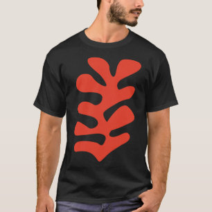 Camisa T Clássica Vermelha Corta Matisse