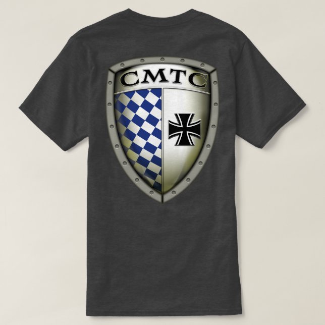 Camisa T CMTC Retro Personalizável (Verso do Design)