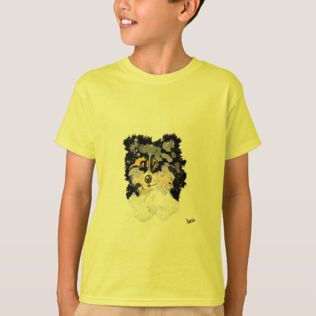 Camisa T: Collie (Frente)
