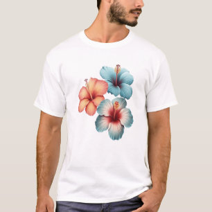 CAMISA T COM DESENHO DE FLORES