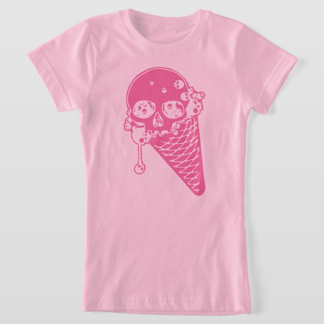Camisa T Cone, Sorvete Rosa (Postura )