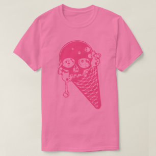 Camisa T Cone, Sorvete Rosa