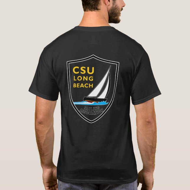 Camisa T da Associação de Navegação CSULB (Verso)