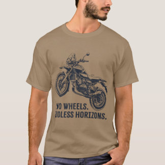 Camisa T da bicicleta desportiva dupla da Adventur