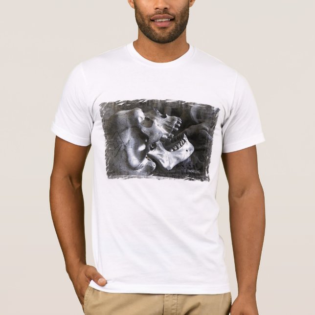 Camisa T da Canvas Básica do HAMbyWG - Pnt do crân (Frente)