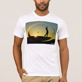 Camisa T da Canvas HAMbyWG Bella - Golfe Sunset