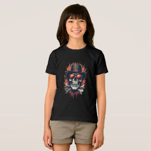 Camisa-T da caveira Rockstar e Crossbones