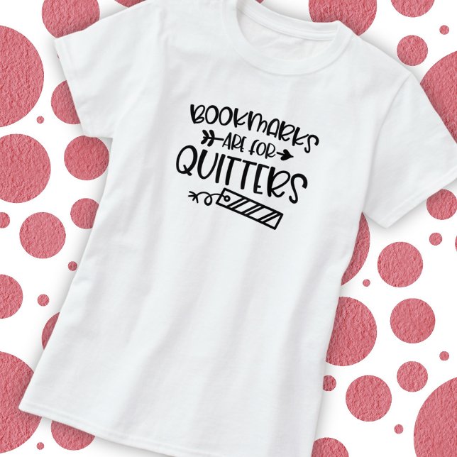 Camisa T da Cotação do Livro (Criador carregado)