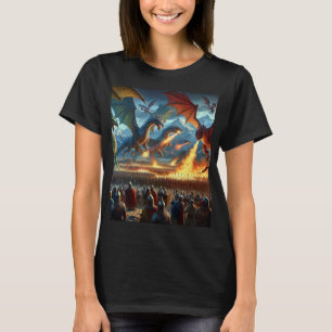 Camisa T da Guerra do Dragão