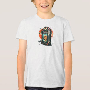 Camisa-T da Jukebox de Halloween Retro