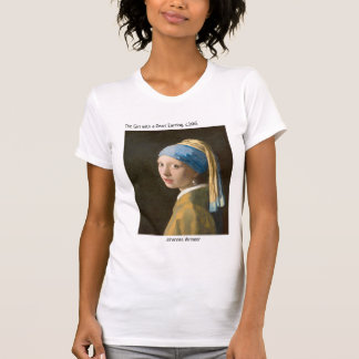 Camisa T da Pintura Vermeer