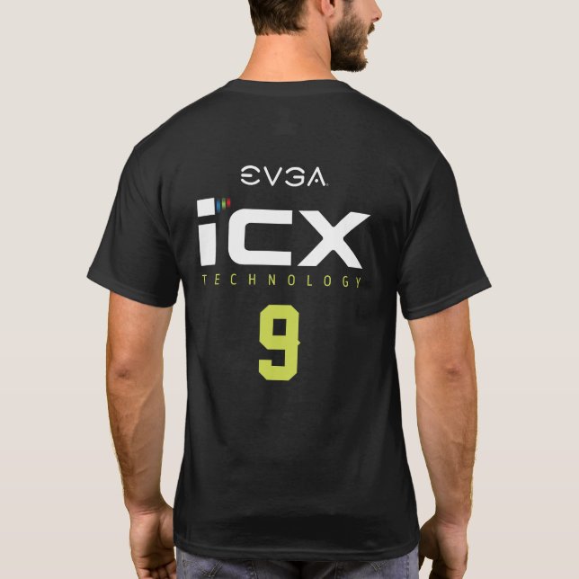 Camisa T da tecnologia EVGA iCX (Verso)