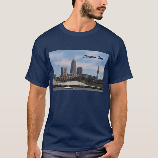 Camisa T das torres Cleveland OH (Frente)