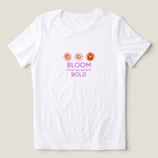 Camisa-T de Bloom Bold (Design frontal)