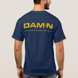 Camisa T de Corrida de Cores DAM+N