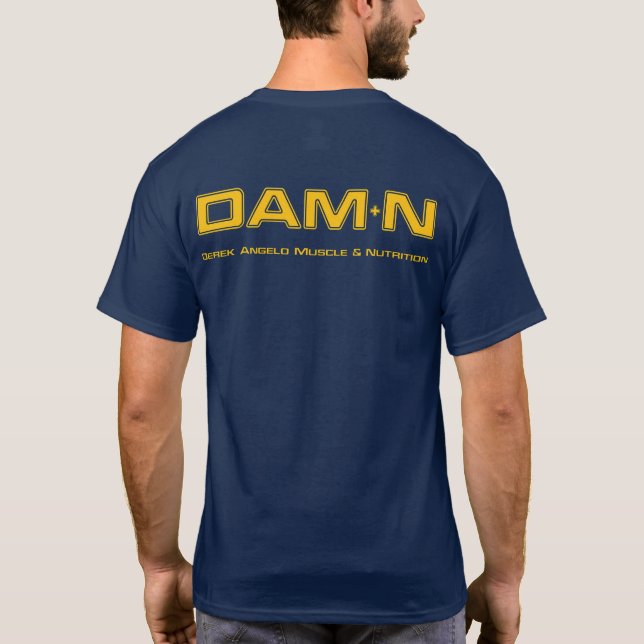 Camisa T de Corrida de Cores DAM+N (Verso)