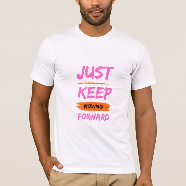 Camisa T de folga curta Bella+Canvas (Frente)