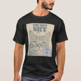 Camisa T de Gato Engraçado