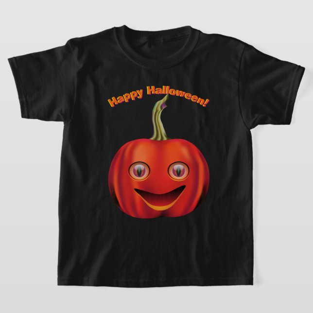 Camisa T De Halloween De Pumpkin Quirky (Postura )