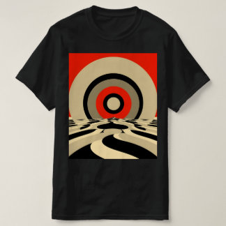 Camisa T de ilusão óptica retrorreflectora - Psich