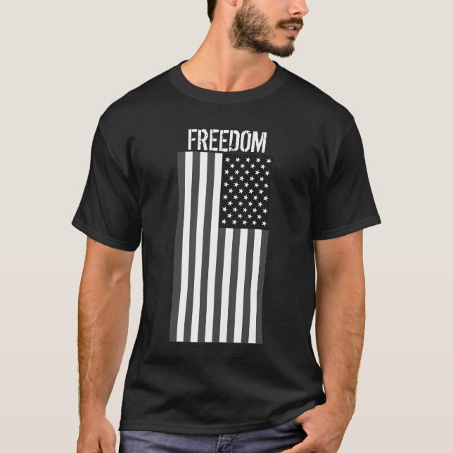 Camisa T de LiberdadeTática (Frente)