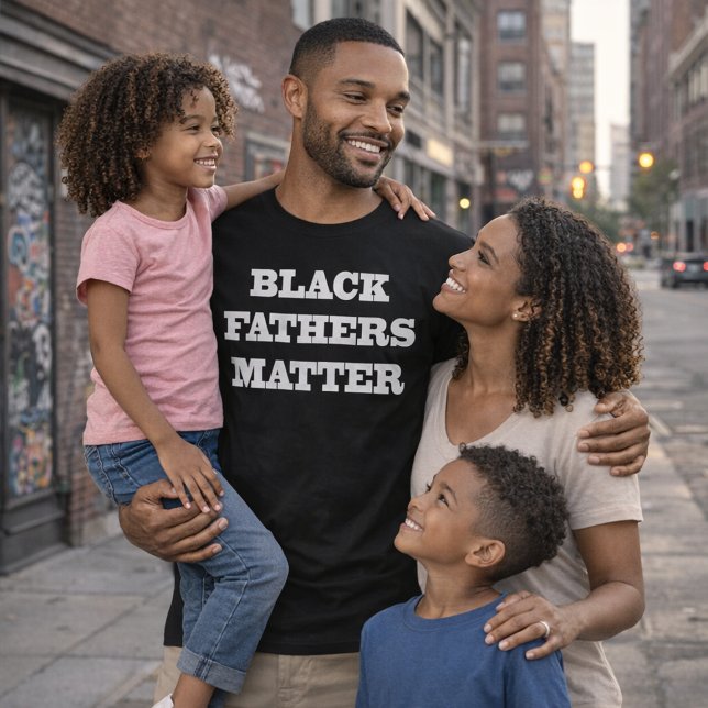 Camisa T de Matéria de Pais Negros (Criador carregado)