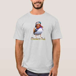 Camisa T de Pato de mandarim