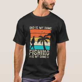 Camisa T de Pesca de pai