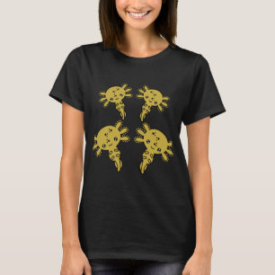 Camisa T de Salamandra Axototl exótica