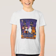 Camisa T de Trick ou Tratar Parada - Halloween Bon