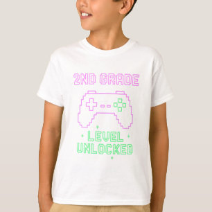 Camisa T Desbloqueada De Nível segundo - Arca De J