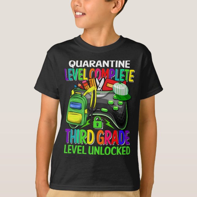 Camisa T Desbloqueada de Nível Terceiro (Frente)