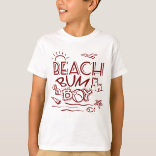 Camisa T do Bum Boy da Praia Retro