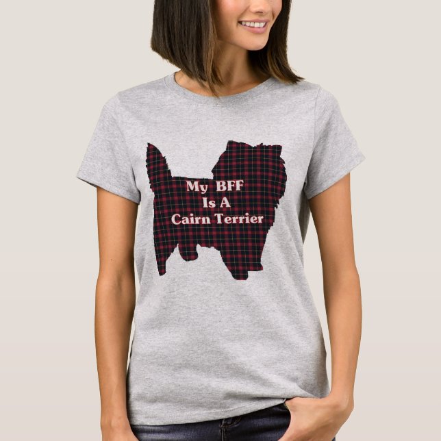 Camisa T do Cairn Terrier BFF (Frente)