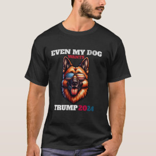 Camisa T do cão