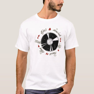 Camisa T do CD Player