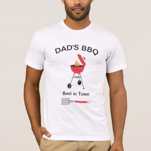 Camisa T do CHURRASCO do pai