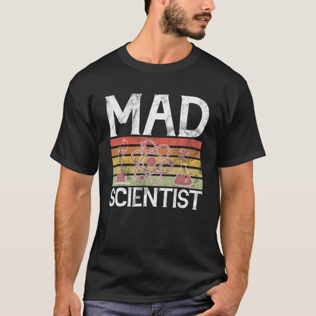 Camisa T do Cientista Louco (Frente)