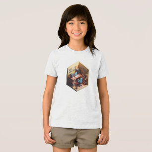 "Camisa-T do Cubo Estúdio de Tatuagem do Programad