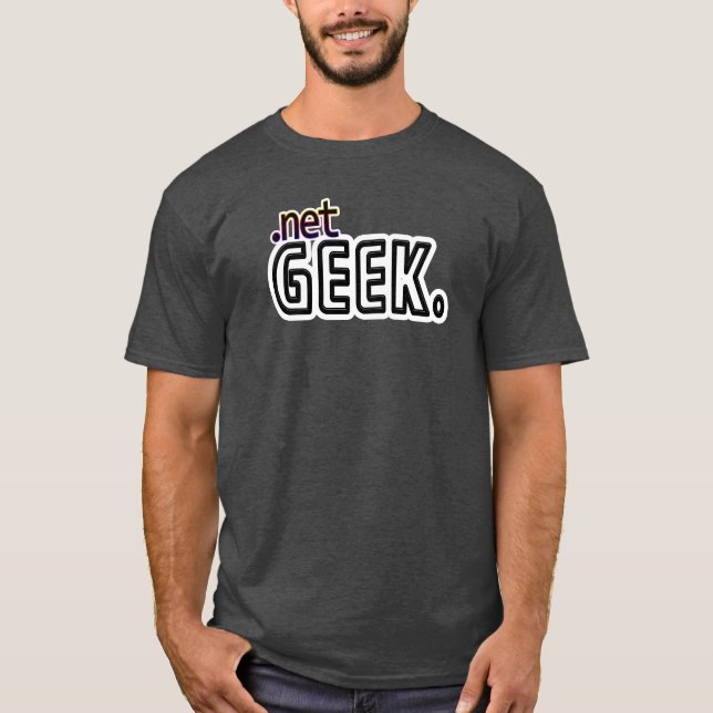 Camisa T do Geek .NET (Frente)