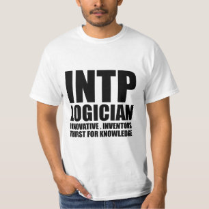 Camisa T do Introdução ao Logista INTP